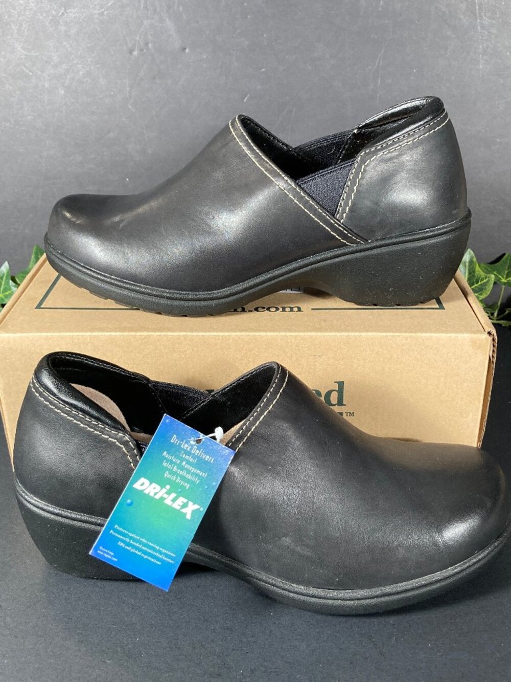 LL Bean Shoes Women's Black North Haven 8.5 Medium Slip-On Clog Black NEW IN BOX